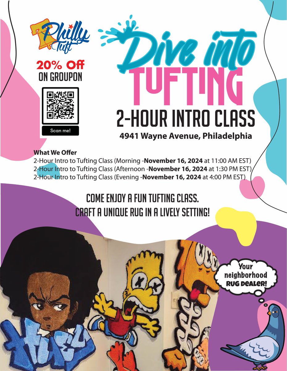 PhillyTuft's tweet image. 💢Want to learn how to tuft? I can teach you!