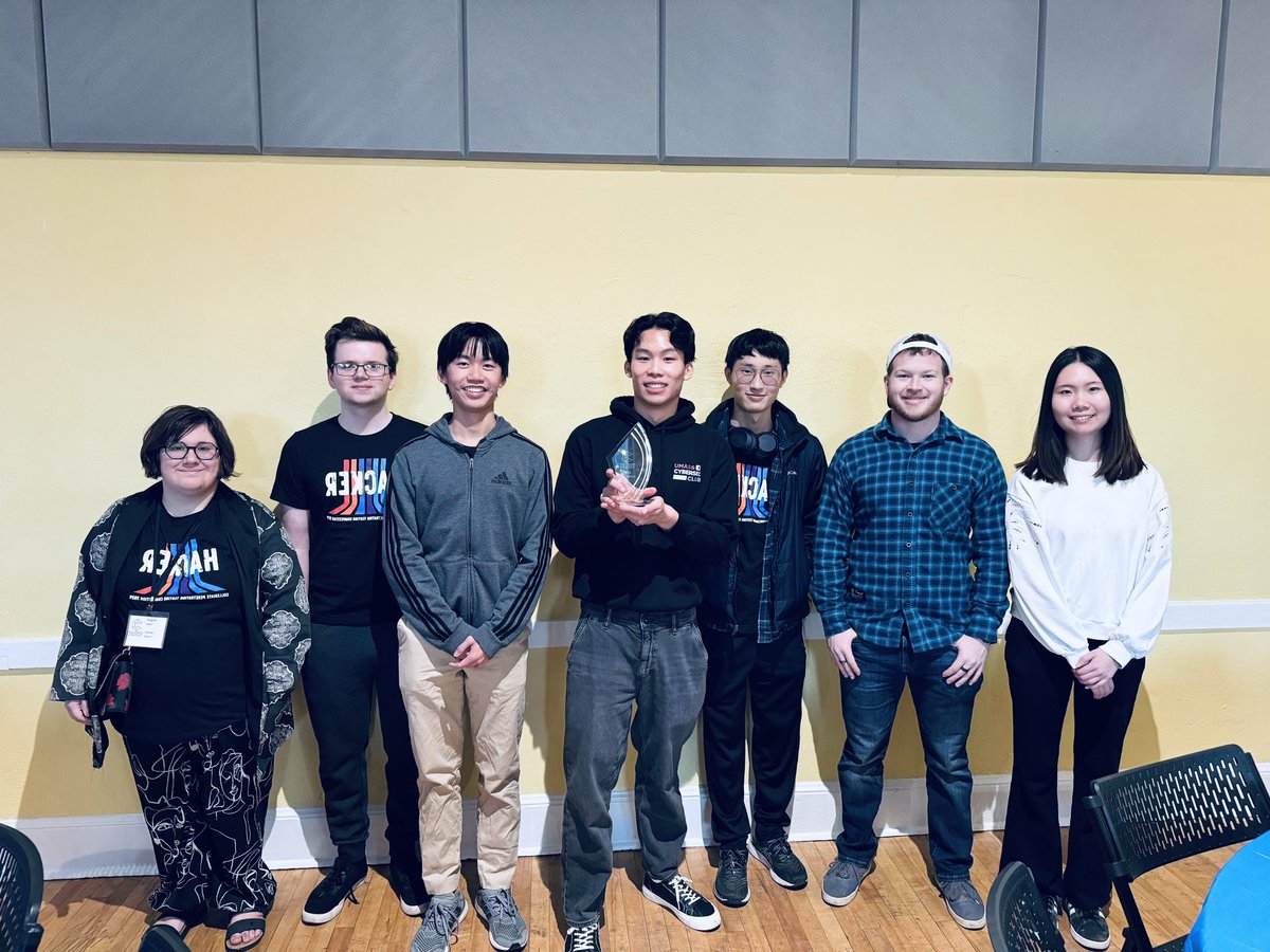 UMass Cybersecurity Club (@umasscybersec) on Twitter photo Congratulations to our CPTC Team for bringing home first place in the New England Regional competition! They’ve advanced to Globals! Big thanks to Brian Levine, Manning CICS (<a href="/manningcics/">Manning College of Information & Computer Sciences</a> ), and all of the organizers at CPTC (<a href="/nationalcptc/">Collegiate Penetration Testing Competition</a> ) for making this experience possible. Congratulations to our CPTC Team for bringing home first place in the New England Regional competition! They’ve advanced to Globals! Big thanks to Brian Levine, Manning CICS (<a href="/manningcics/">Manning College of Information & Computer Sciences</a> ), and all of the organizers at CPTC (<a href="/nationalcptc/">Collegiate Penetration Testing Competition</a> ) for making this experience possible.
