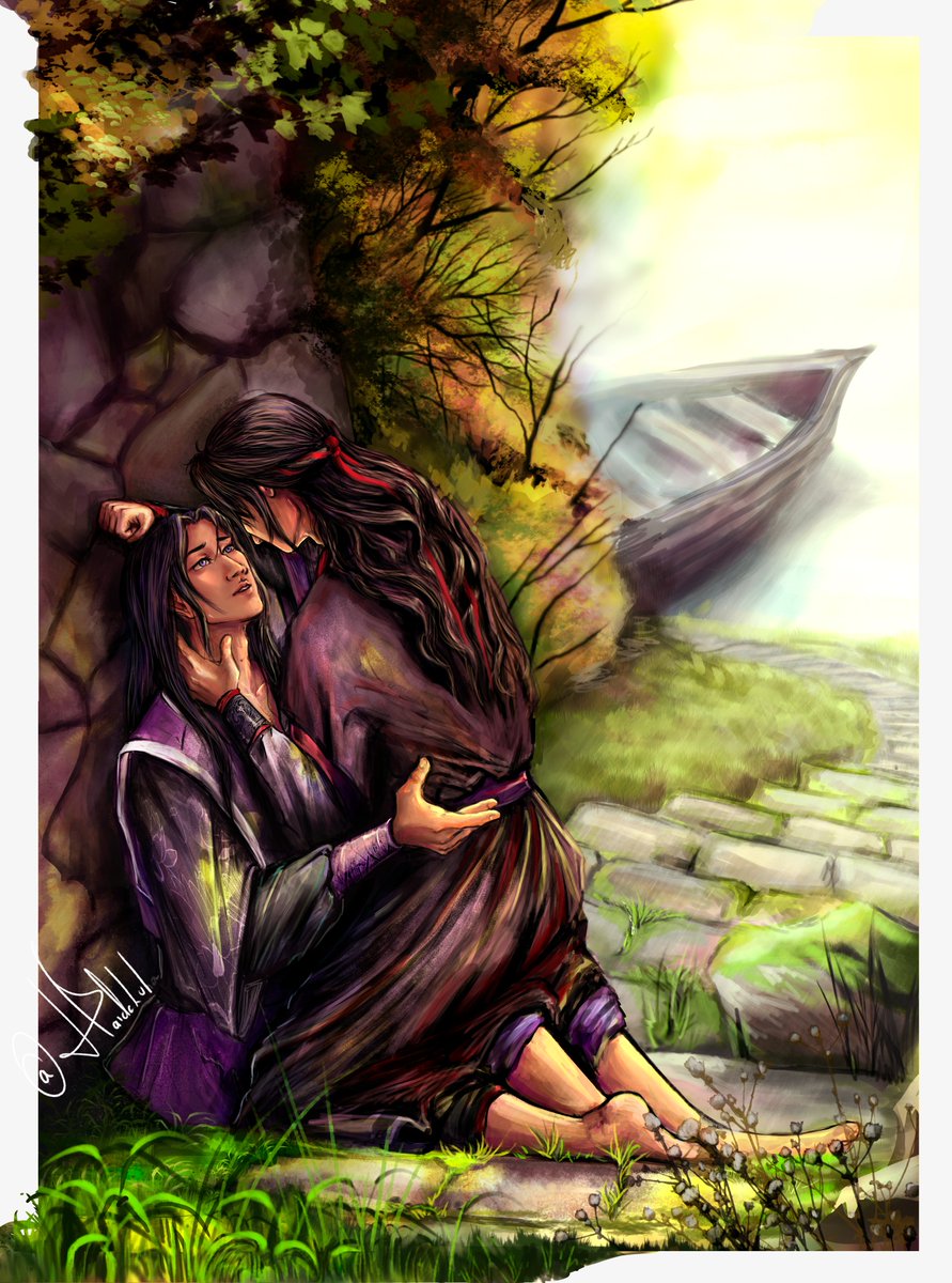 Haidelul's tweet photo. I forgot to post 😅
#무선강징 #羨澄 #ChengXian #jiangcheng #WeiWuXian https://t.co/u00L2MZ9O8