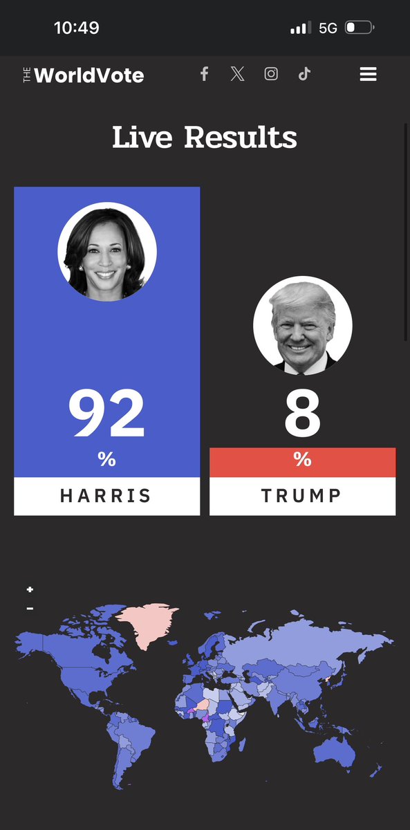 lilykendrick953's tweet photo. Please America. The rest of the world is begging you.  #USElection2024 #worldvote https://t.co/v9vemqW1cz