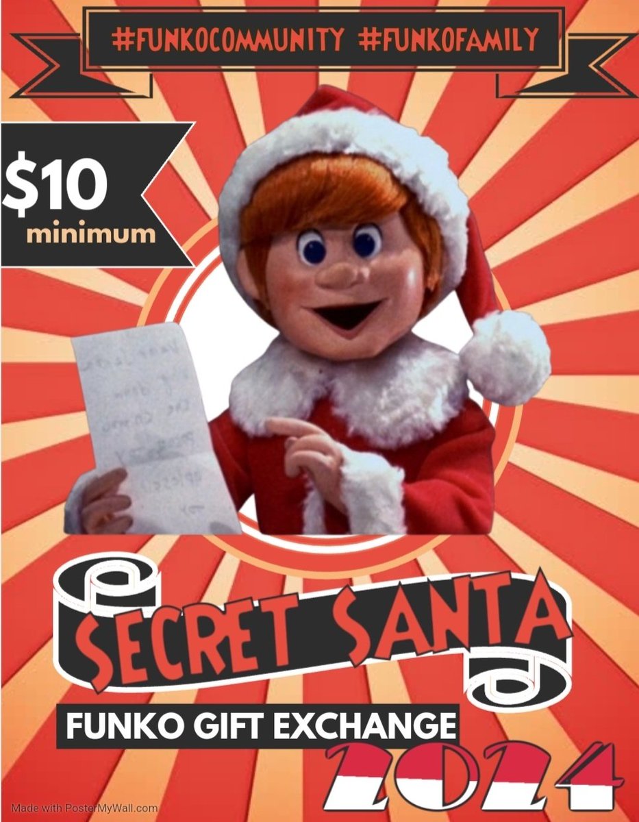 Alright everyone! Who's ready to join! Deadline will be November 30th to join and December 14th to ship because it's going to be a mess at all carrier locations.
December 1st I will DM each of you a link that will show your giftee and their list of interests. Remember this is for