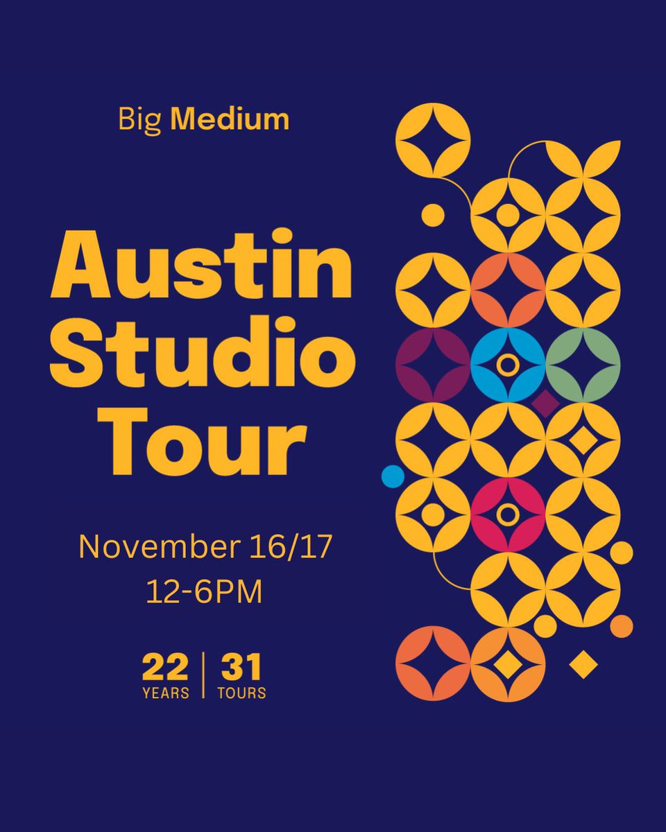 We had a great time at the #AustinStudioTour Kick-off Party, with David’s piece representing AFTS at the George Washington Carver Museum!

Visit our full exhibit at our studio during the #AustinStudioTour, on Nov 16 &amp; 17. There, you can buy artwork directly from our artists!