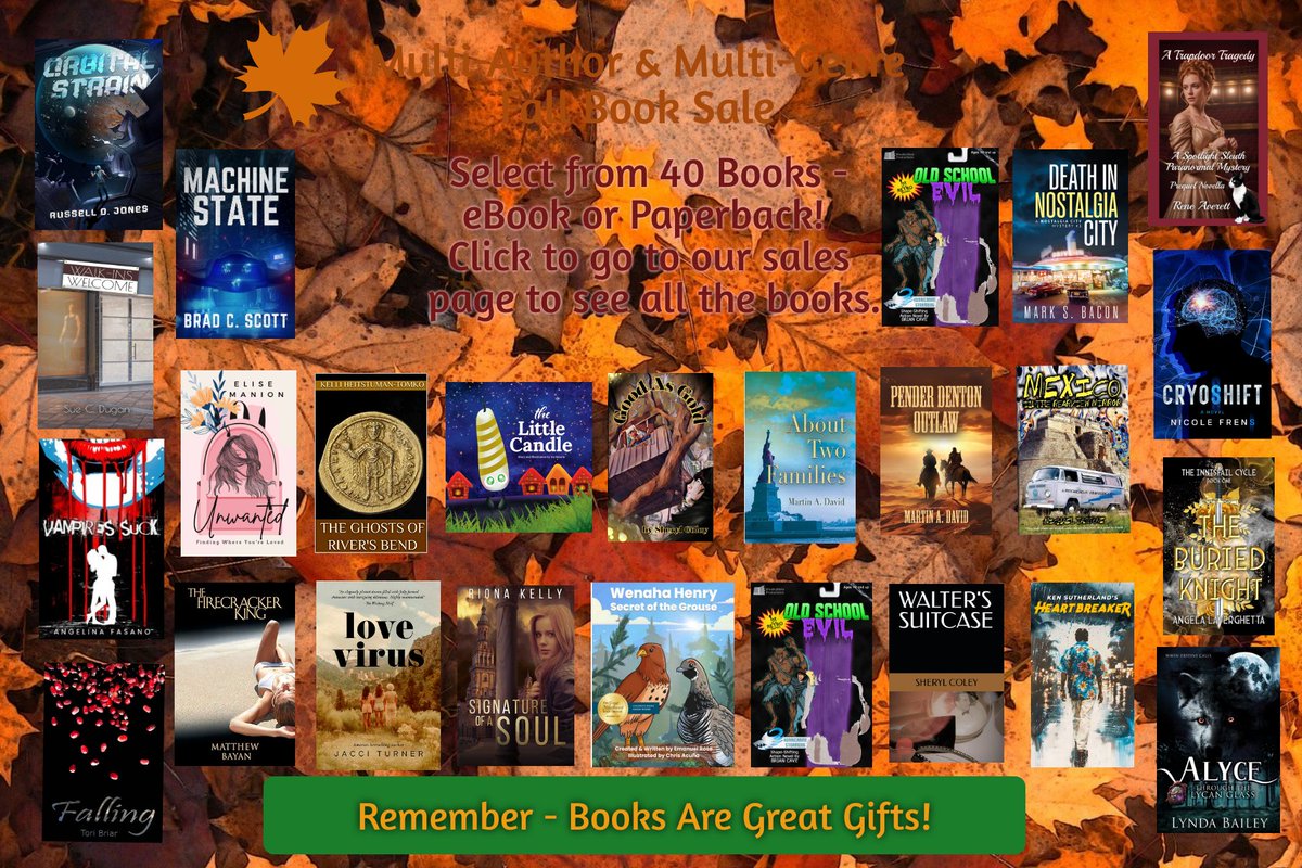 na01.safelinks.protection.outlook.com/?url=https%3A%…

#BookLovers #writerscommunity  #writersoftwitter #GiftIdeas #CorgiCrew #CorgiLovers

Help support emerging authors and remember to leave a review.  Those reviews are so hard to get but so greatly appreciated!  Thanks!