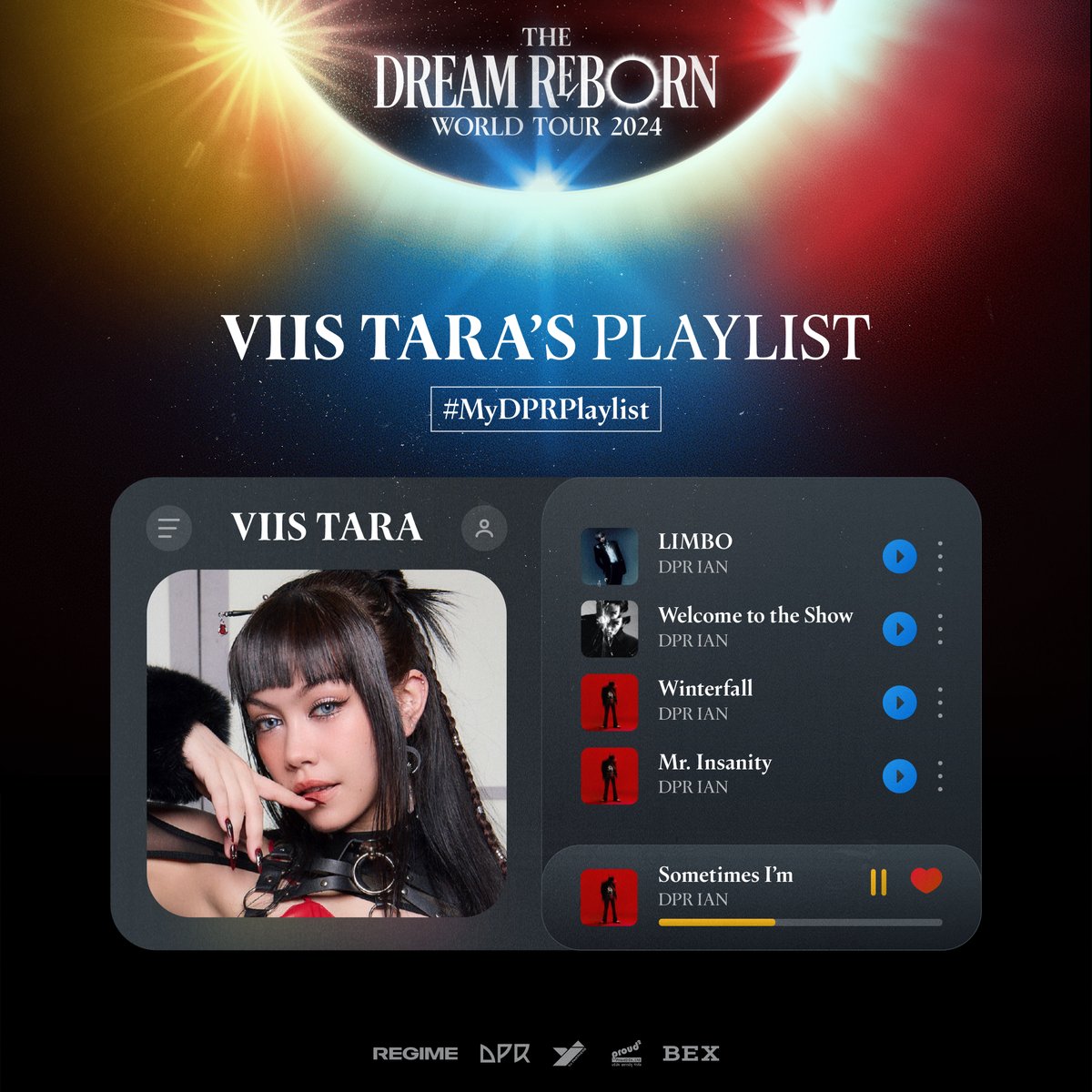 🎧  TARA VIIS’s PLAYLIST
นี่แหละ ! เพลงโปรดของ ‘ธารา VIIS’ 📀

มาส่อง Playlist สุดโปรดของสาวสุดฮ็อตอย่างธารา วง  VIIS  ว่าเธอชอบเพลงไหนกันบ้าง  👀

ชอบเพลงไหน อยากลืมมาฟังสดๆ ได้ที่ 🌑 THE DREAM REBORN WORLD TOUR 2024 IN BANGKOK รับรองได้เพลงโปรดกลับบ้านไปอีกเพียบ
