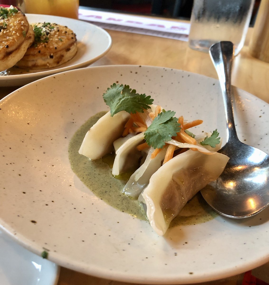 shalyonse's tweet photo. It's a day late but if you get the chance to go to @dandanmke for a guest brunch, do it. Incredible meal. https://t.co/7mbsShVHbE
