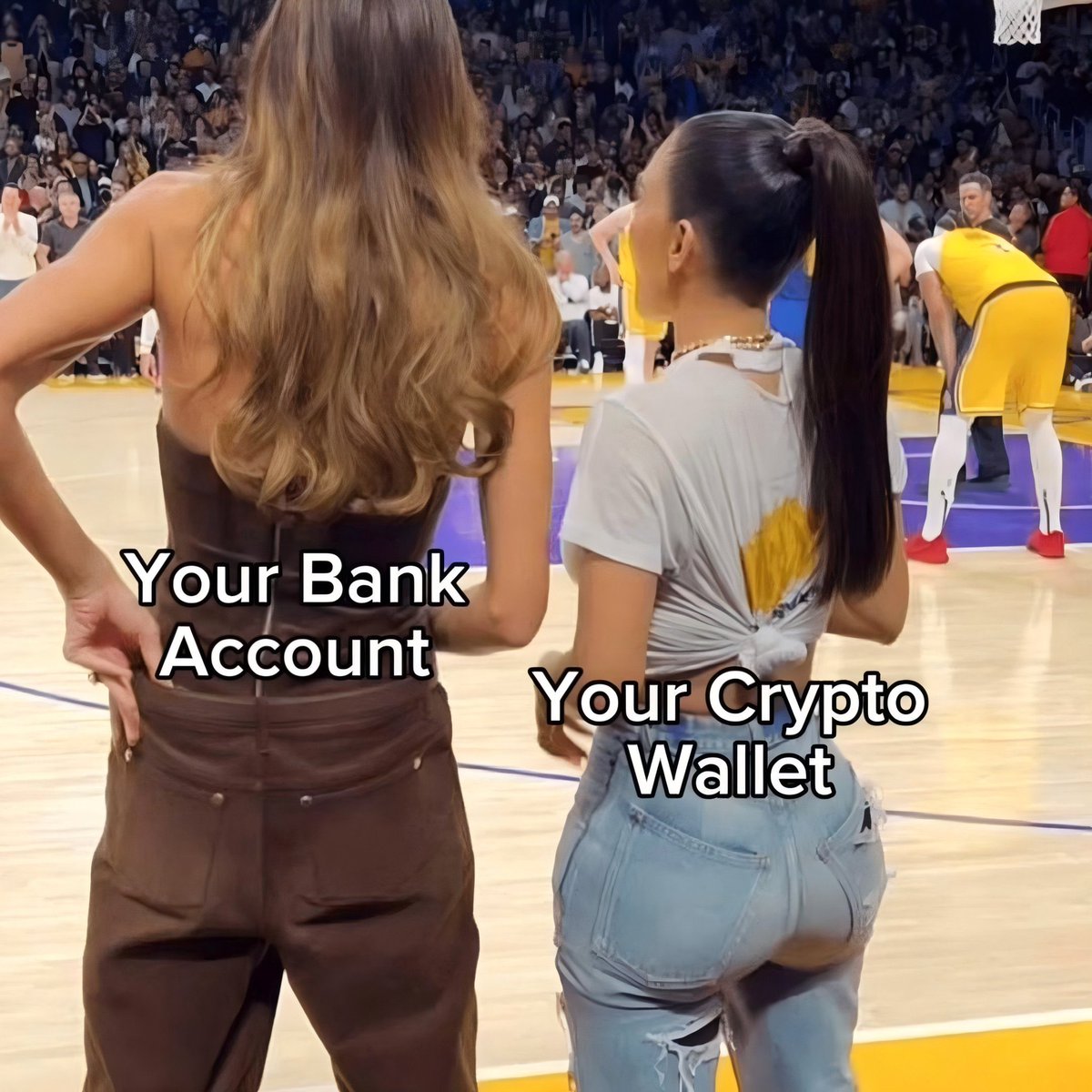 onlybags_wtf's tweet image. Crypto wallet looking like a snack 🍑, while my bank account is over there on a diet, missing every dang meal 🤣

#solana #onlybags #meme