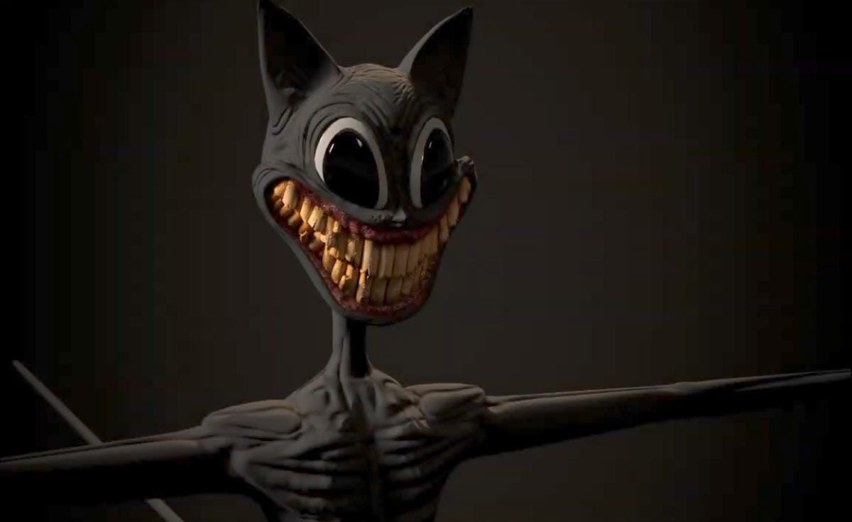 KeiserTT's tweet photo. Bueno, en el vídeo que puse ahí dice Todo el contexto, ahí aparece el nombre del canal donde el vídeo fué publicado 
@CartoonCatFNF te etiqueto a ti ya que supuse que le interesaría ver algo más sobre el huesitos (https://t.co/dMkYMiGGmC) 
#cartoonfanart #cartooncat #cartooncat https://t.co/zYcJmcdpRW