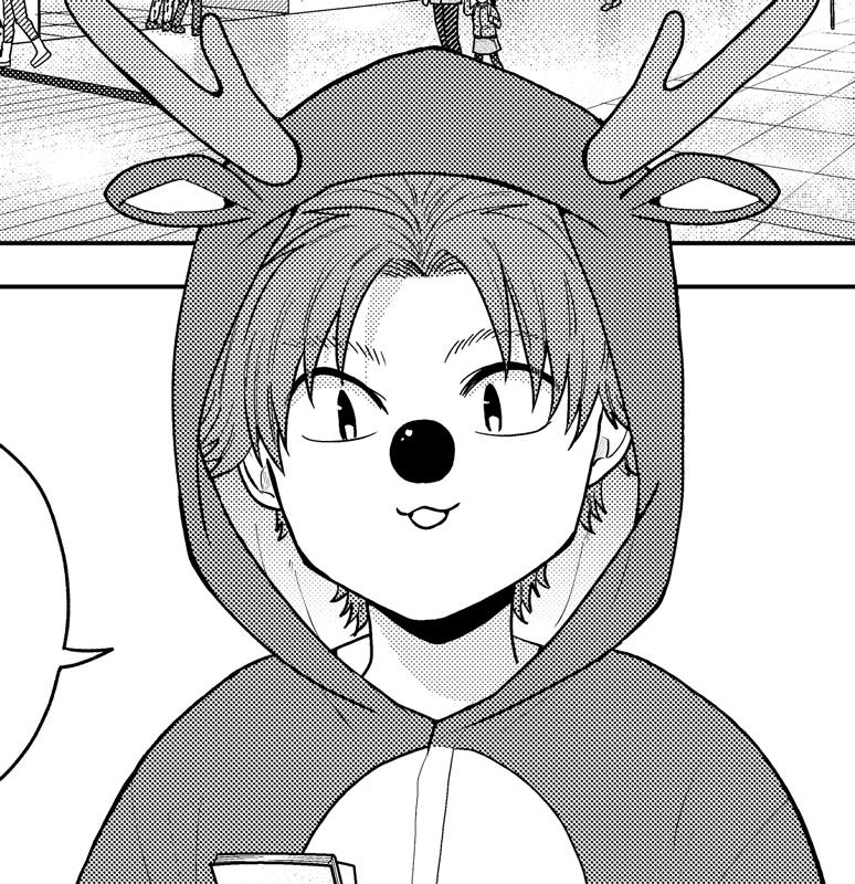 来月はクリスマスか～
まだまだ原稿中… 
