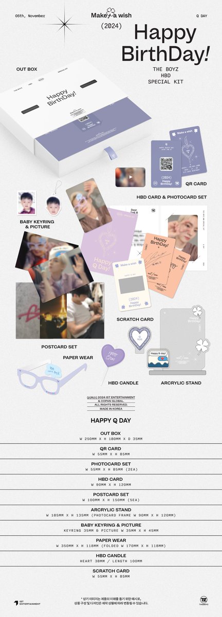 Withmuu_twt's tweet photo. [🎂] THE BOYZ HBD SPECIAL KIT [Q DAY] 안내

📅 11/5(화) 3PM ~ 재고 소진 시까지
🚚 12/10(화) 이후 순차 배송

🐹초도 한정 특전 포토카드 증정
🧡스크래치 카드 증정

🔗KR https://t.co/IAAYgmj4OR
🔗CN https://t.co/aws1P8FNOK
🔗JP https://t.co/jXV1SQnKfH
🔗GLOBAL https://t.co/78UDRcftT1

더보이즈 큐 생일 기념 HBD SPECIAL KIT
#위드뮤 에서 확인해 주세요🐹🧡

#THEBOYZ #더보이즈 
#Q #큐