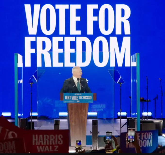 donkoclock's tweet image. Detroit Loves Tim Walz! #HarrisWalz2024InALandslide 

Drop a 💙 for @Tim_Walz our Next @VP!