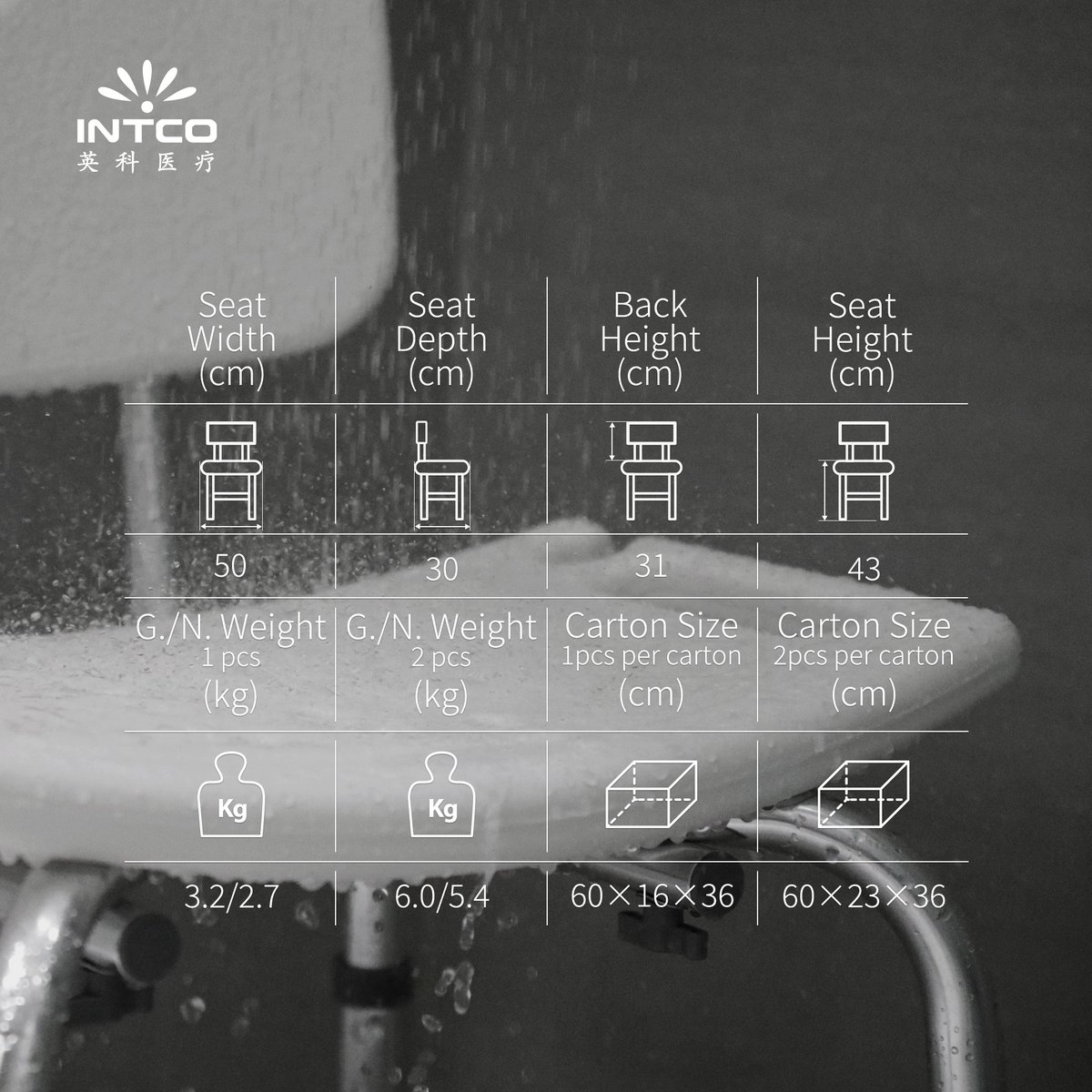 aliciawang517's tweet image. 🛁💧 Elevate your shower experience with our YK3020 Shower Chair: 
✨ Height adjustable
✨ Skin-friendly PE material
✨ U-shaped cut for easy self-care
✨ Sturdy aluminum legs
#INTCOMedical #ShowerChair
👋More information here: intcowheelchair.com