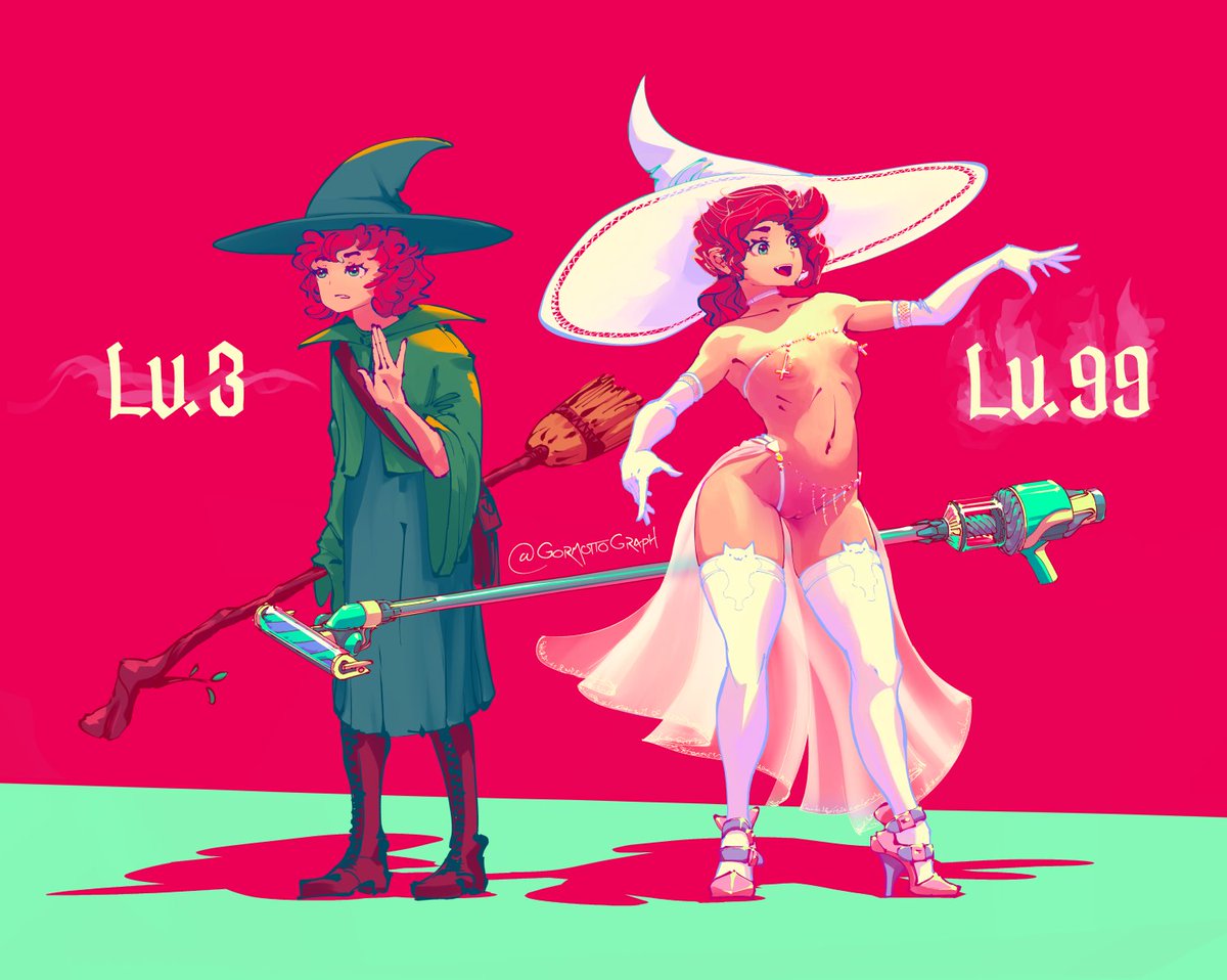 gormottograph's tweet photo. happy halloween I drew a cool-ass witch

missed october by a few days but Cool Witch Season never truly ends https://t.co/A4DRn8md7D