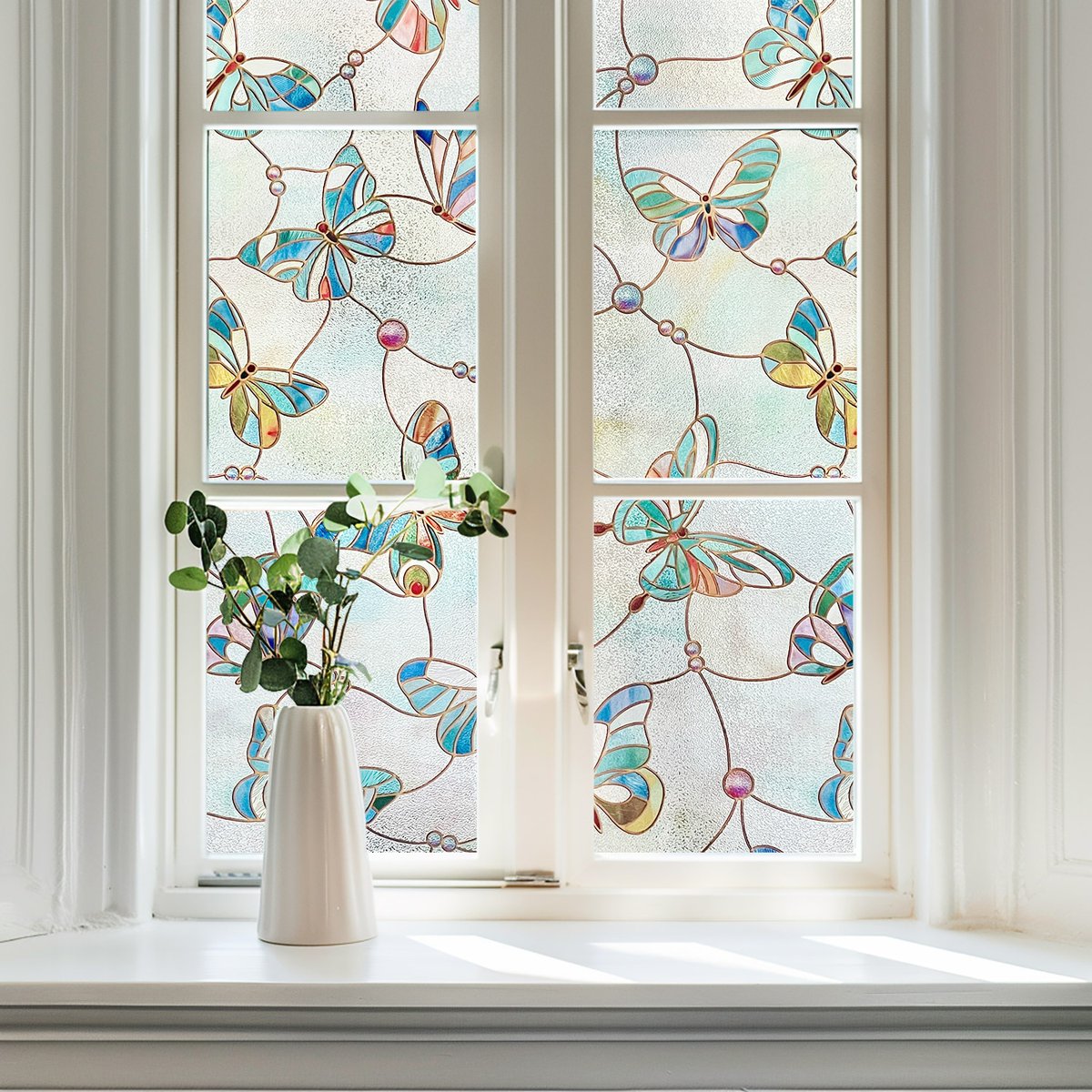 Fancyfix16015's tweet image. “Add a splash of color to your life! ✨ Our stained glass window film creates a unique ambiance in any space.
#Fancyfix #HomeInspiration #InteriorDesign #DIYHome  #windowfilm #StainedGlassWindowFilm
check the link: fancyfix.shop/products/butte…