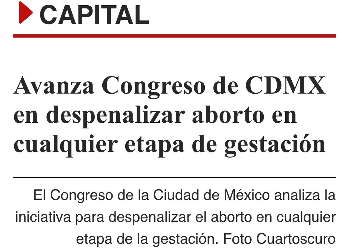 Frente al retroceso del negocio en EEUU, los lobbies quieren poner una semilla más grande en CDMX, con el procedimiento MÁS CARO y más DESCARADO, el ABORTO TARDÍO que evidencia que nunca les ha importado si el no nato vive, si es humano, si ponen en riesgo a las mujeres.