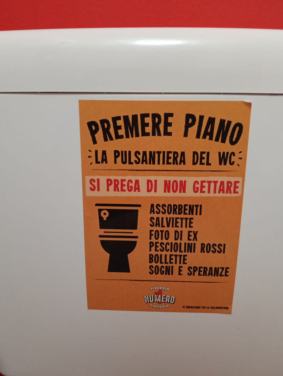 Sul nostro water in Comune.
Bravo l'assessore Varechina a cercare di tener pulito il luogo.
<a href="/RegLiguria/">Regione Liguria</a> 
<a href="/ISSalute_it/">ISSalute</a> 
<a href="/MinisteroSalute/">Ministero della Salute</a>