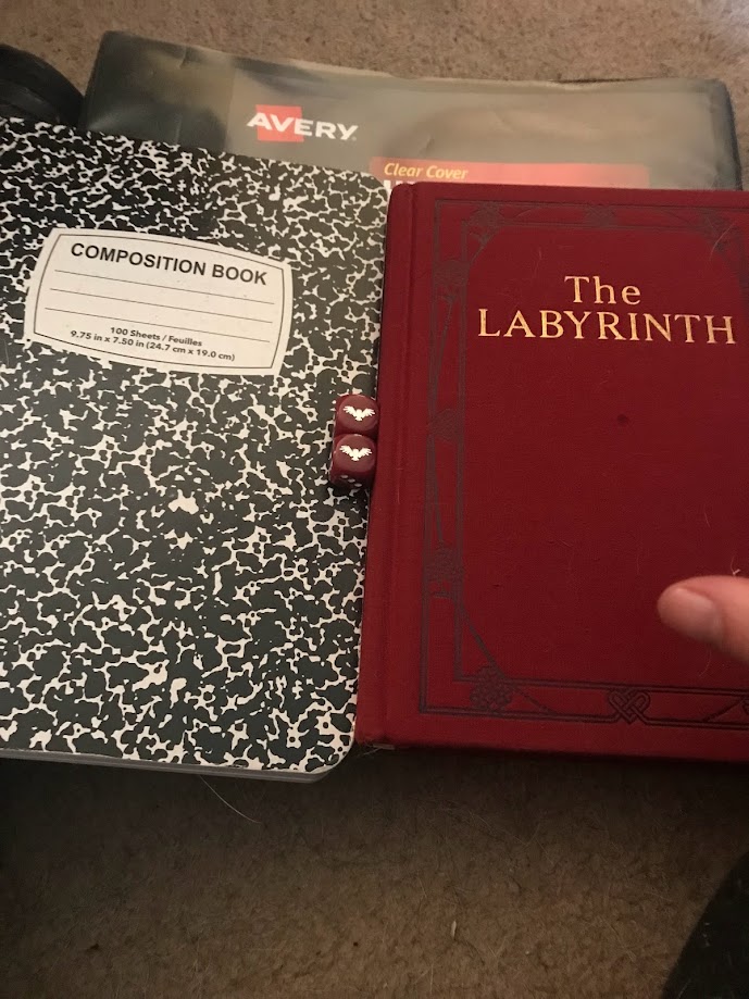 MsLabyrinthLady's tweet image. Just discovered I lost the dice :'( oh well...eventually they'll either be found, or i'll make dice in the same colors but they won't have the pips or the owls. Anyway! I really want to run an online session of this over on Discord...Anyone game?!