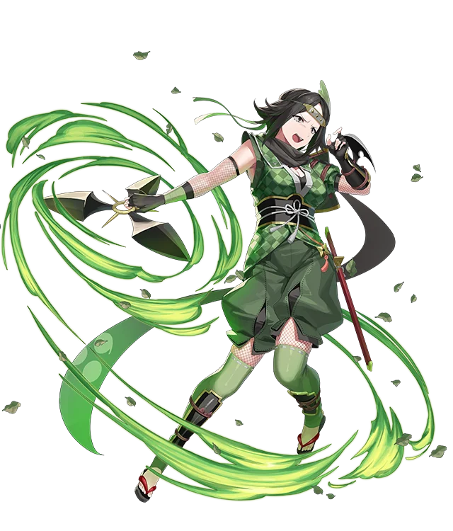 Full Artwork of Ninja Noire! She is the free Tempest Trial Reward