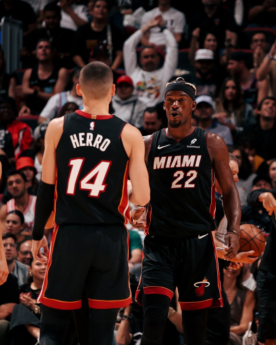 Final - Miami 110, Sacramento 111

🔥 Butler: 27pts,  6asts &amp; 2stls
🔥 Herro: 27pts (5 3s), 6rebs &amp; 3asts
🔥 Adebayo: 16pts, 9rebs, 5asts, 4blks &amp; 3stls
🔥 Larsson: 13pts (3 3s)
🔥 Rozier: 10pts (3 3s), 5rebs &amp; 4asts