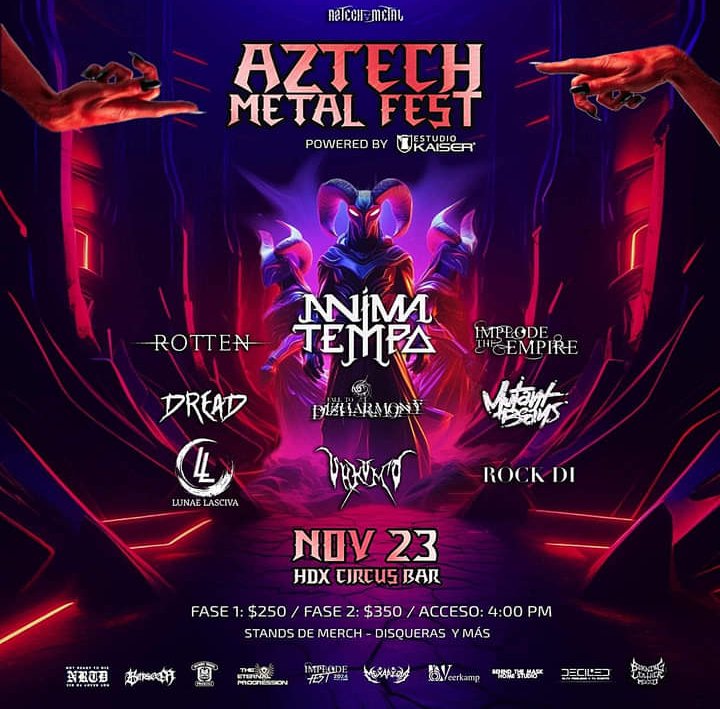 Ciudad de México apoyemos lo nacional #animatempo #rotten #dread #uhkumo #lunaelasciva