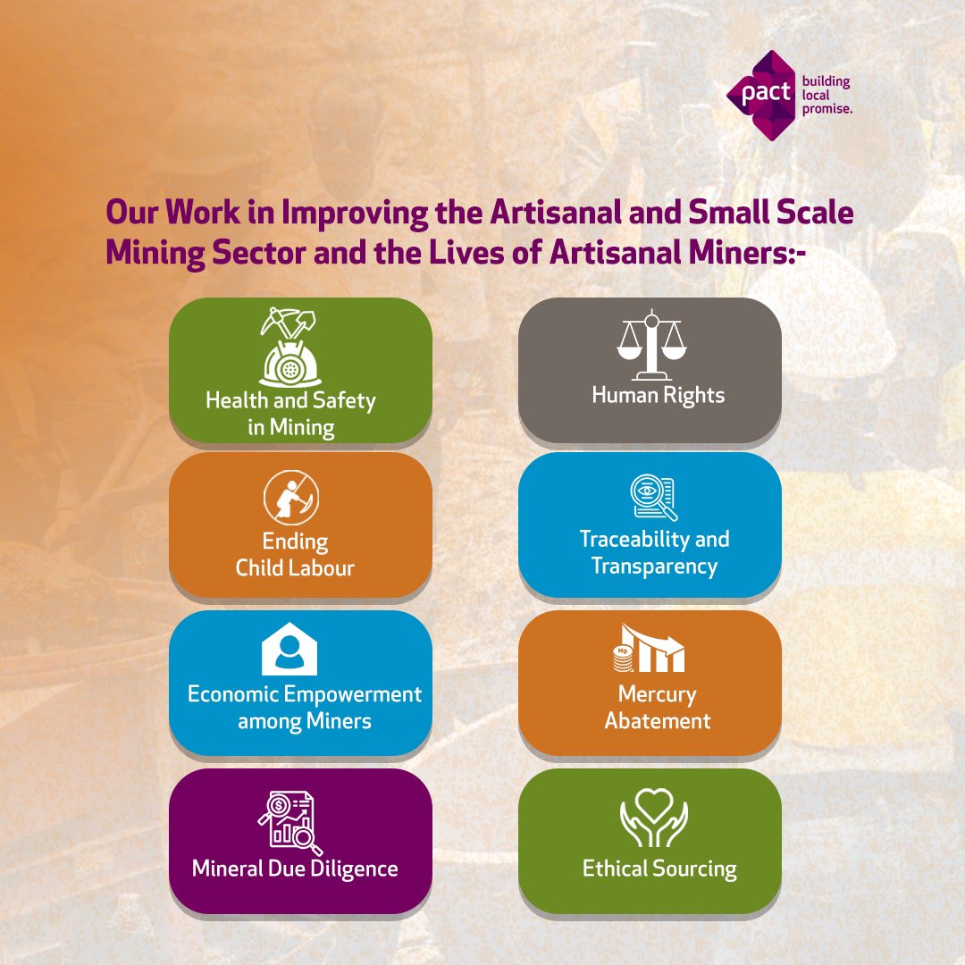 PactTanzania's tweet photo. Do you know artisanal &amp; small-scale mining is crucial to the global economy—supplying metals for everything from smartphones to airplanes? Yet, miners often face unsafe conditions.

We are working to change that!  🔎 https://t.co/UabMloo0k8

#Tanzania #AEHPMP #EnvironmentalHealth https://t.co/lWpO0vFJrD