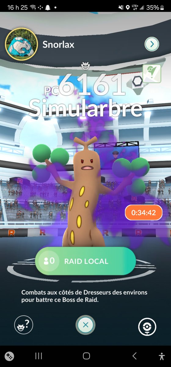 tautop2's tweet photo. @JerumbaTTV There is my snorlax painting who is now a gym in pogo https://t.co/8iXQa6tsf4