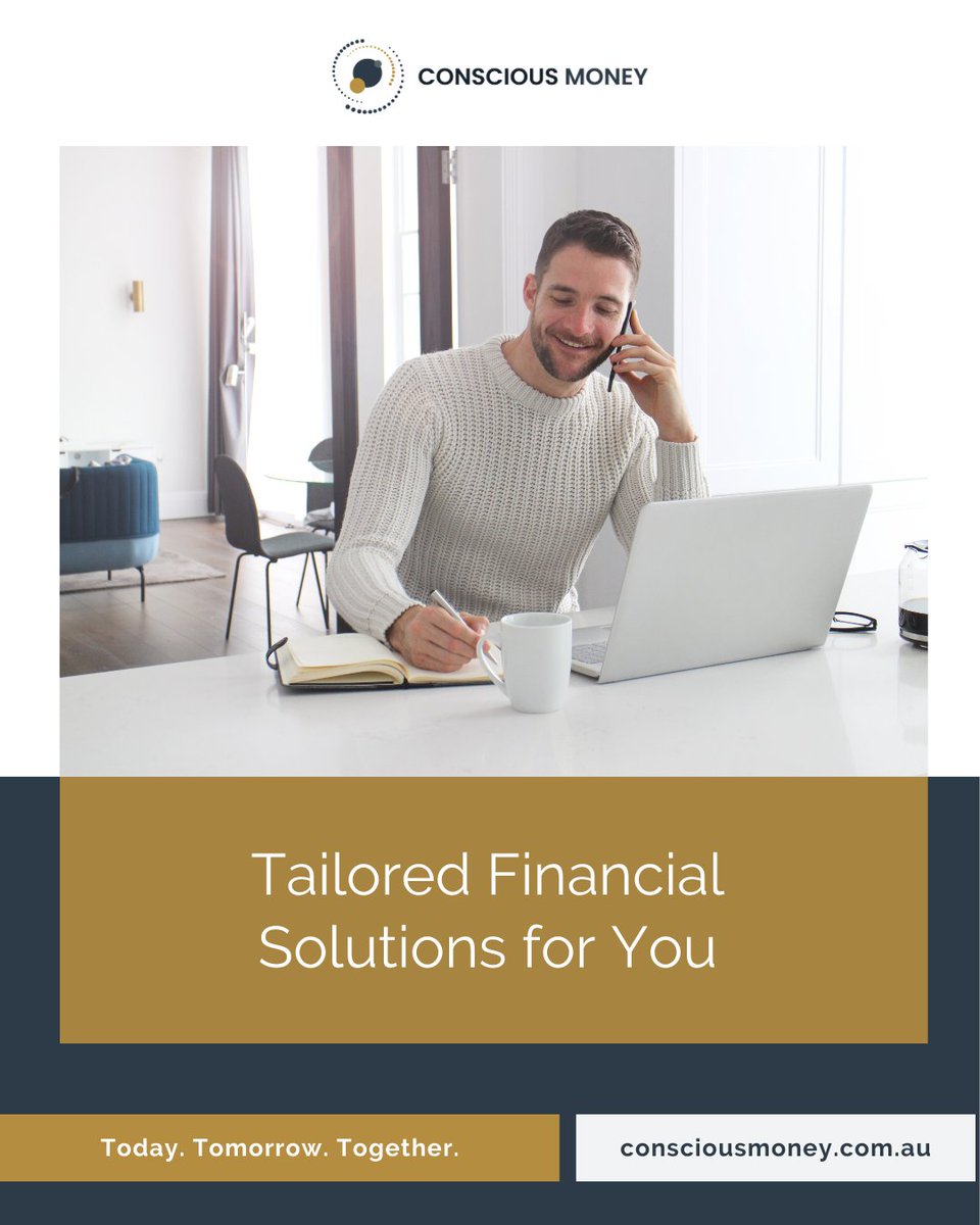 We recognise that every client is unique. We tailor our strategies to suit your schedule, prioritising prompt goal achievement.

Contact us today and see how we can help you. ahceive your financal goals. 

#CustomisedFinance #ConsciousMoney #FinancialJourney