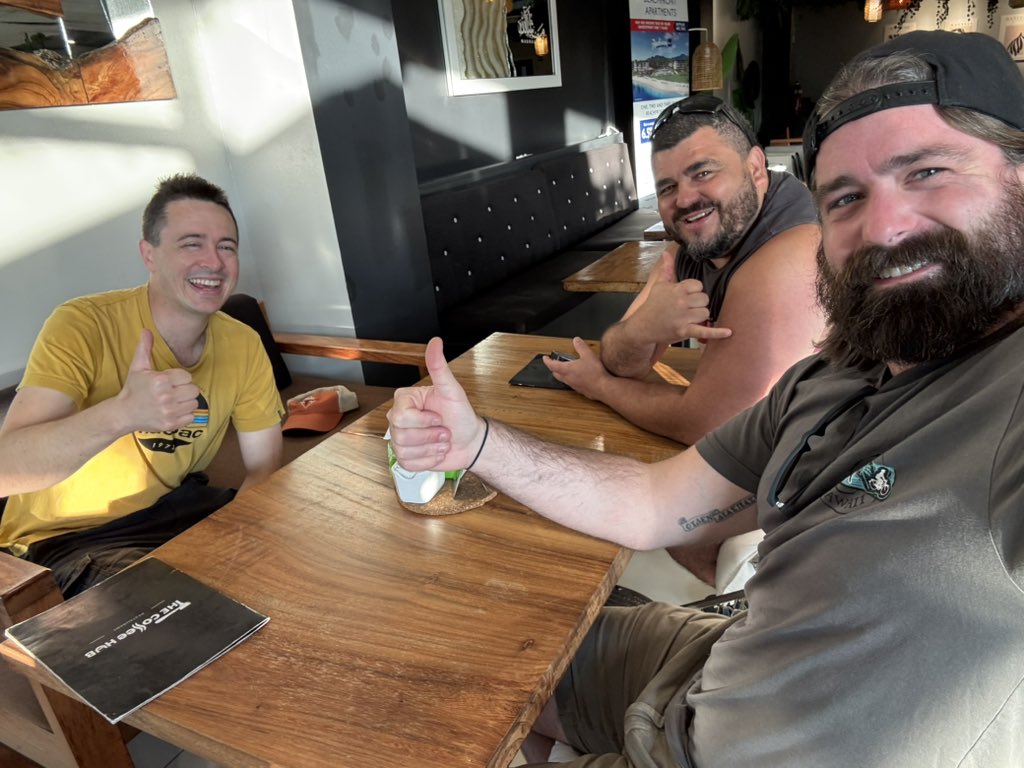 The OceanBit boys in Fiji. It’s EOD Nov 5 so we should get the election results sooner right?