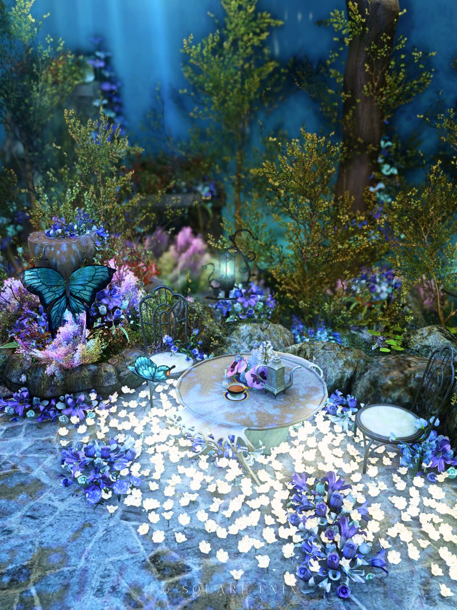 MoetLiquor's tweet image. 「瑠璃の森」
SSstudio / #GanbattaHousing
┈┈┈┈┈┈┈┈┈┈┈┈┈┈
🦋フレ宅代行
水の流れる神秘的な青い森を作りました
SSスタジオとしてもご利用頂けますが
家主様へのご配慮だけお願いします🙏🦋
┈┈┈┈┈┈┈┈┈┈┈┈┈┈
Address : Elemental DC 
Kujata Lavender Beds 15-54 (S)…