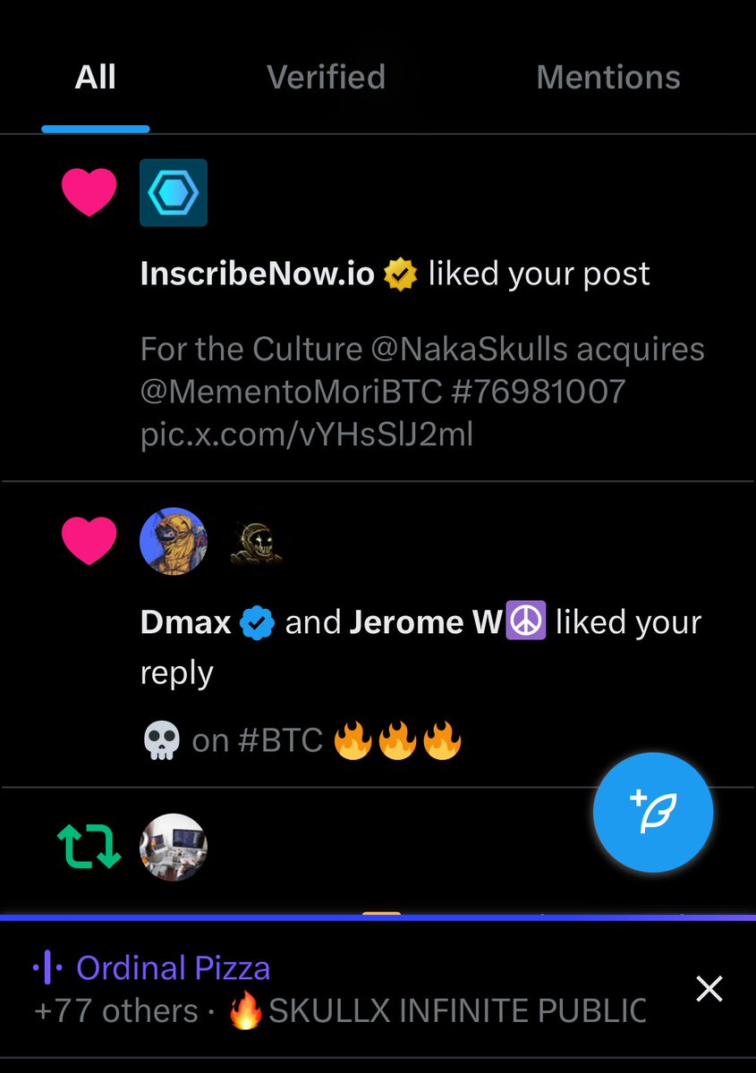 💀 season is in on #BTC thanks for the ♥️ <a href="/inscribenow_io/">InscribeNow.io</a>  from all #NakaSkulls 🔥🔥🔥