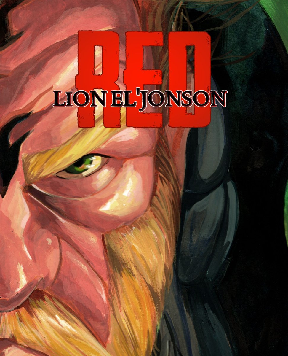 blue_troller's tweet photo. Lion El'Jonson: Red is my Warhammer 40k fancomic about The Lion and the WorldEater absolutely duking it out.   Grab it a copy now in my shop!  Your copy comes with a 8X10 cover print!⁠
https://t.co/eqd2SH9Vox⁠
#warhammer https://t.co/kKCv4OLmj4