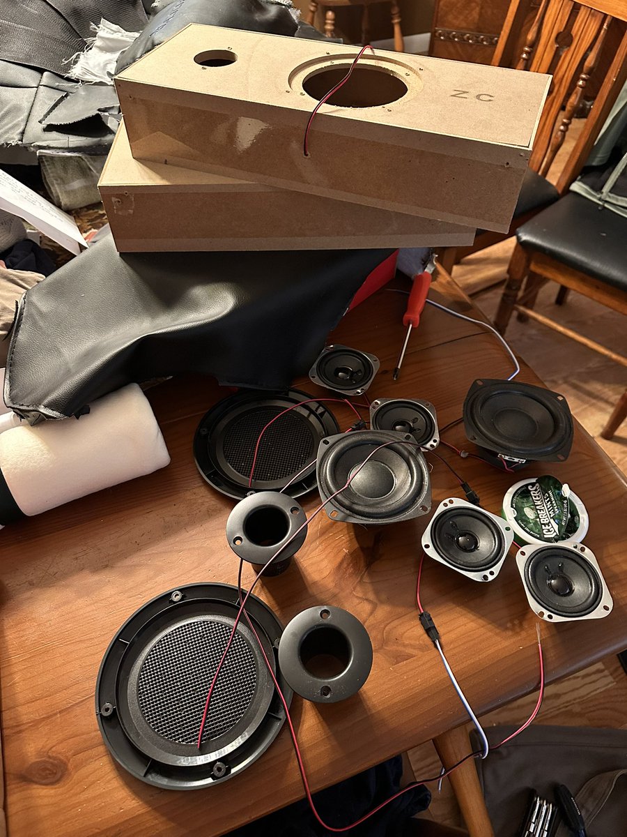 I’m a big fan of the junkyard and y’all know a lot of different models can donate to our favorite truck. 

The kids had a couple of gaming chairs and I like to #cannibalize and #improvise. Here’s the haul. 

I don’t know how I’m going to use this stuff,  but I’ll see.