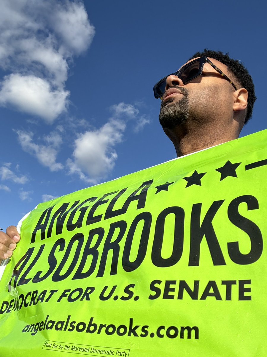 TroyDonte's tweet photo. Hey Marylanders…if you haven’t already voted, don’t forget to head to the polls Tuesday and vote @AlsobrooksForMD for US Senate #MDElection #Mdsenate #election2024 https://t.co/Uycq8B2H2s
