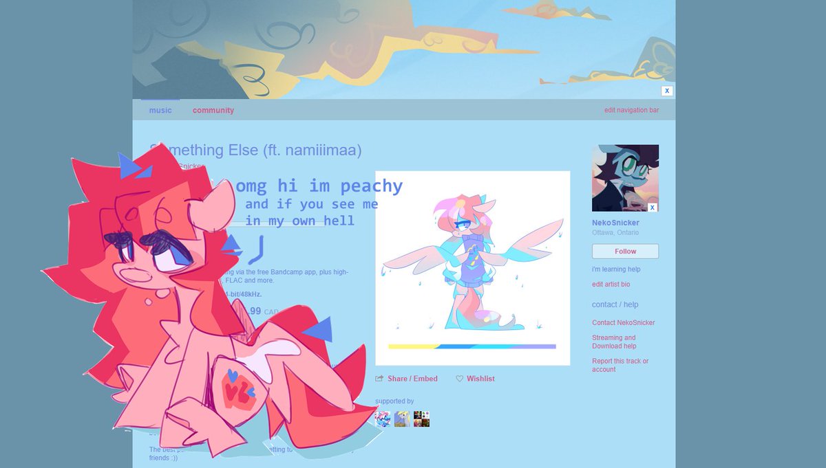Something Else ft. namiiimaa  is now on bandcamp!

nekosnicker.bandcamp.com/track/somethin…