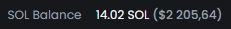 04.11.24
Balance: 14.02 SOL / 3000 SOL
Total PnL: 2011$
Trans per day: 16
Daily profit: 1.36 SOL ($216)

I will not throw the balance from the second wallet. Today it's minus $100.  There is a copy trade on the second wallet, so I do not control transactions on it
Cooing on😈