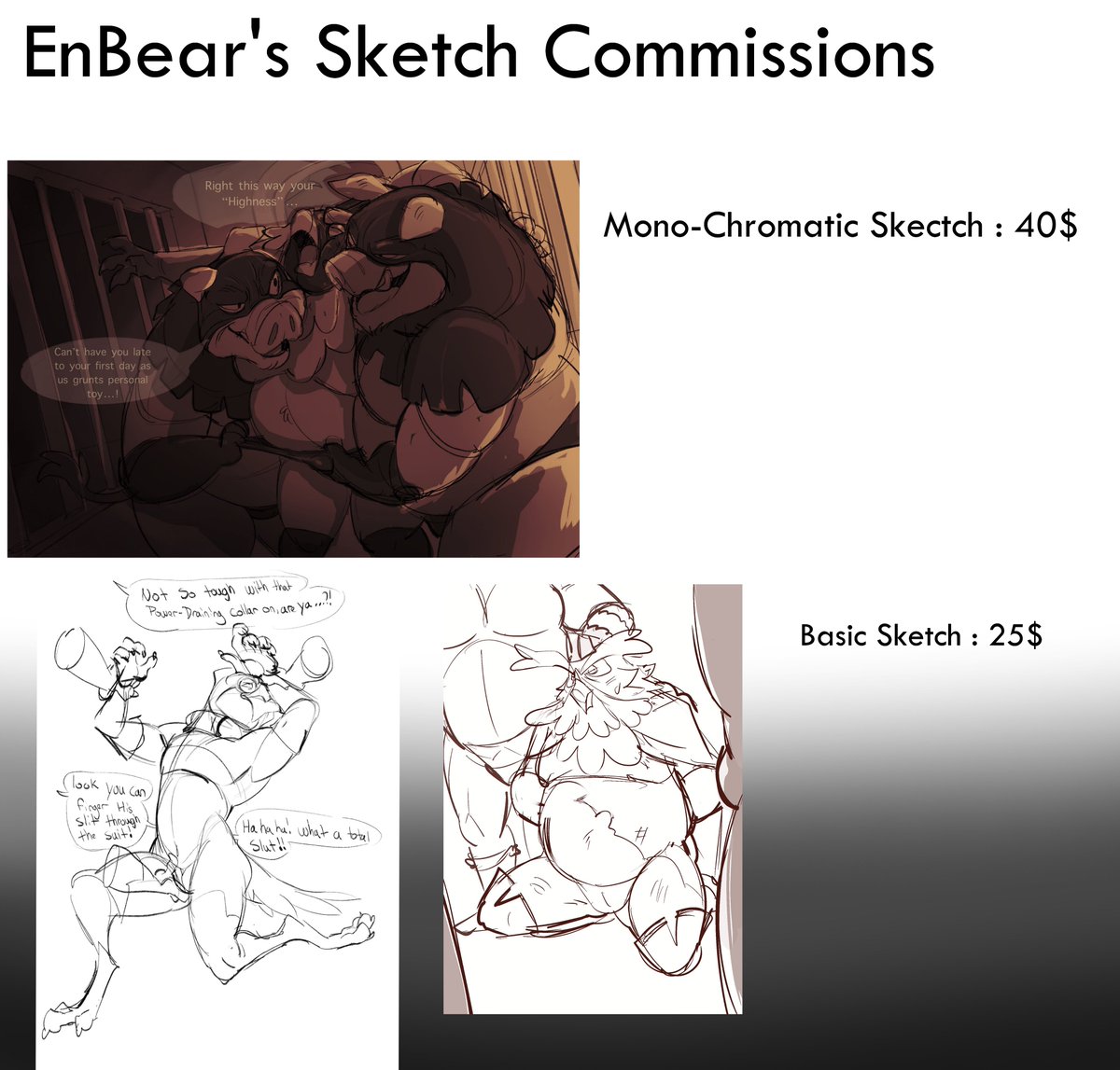 Haven;t gotten any sketch requests yet SO  lowering the price a bit~

forms.gle/wZGP8eXQVZNaqR…