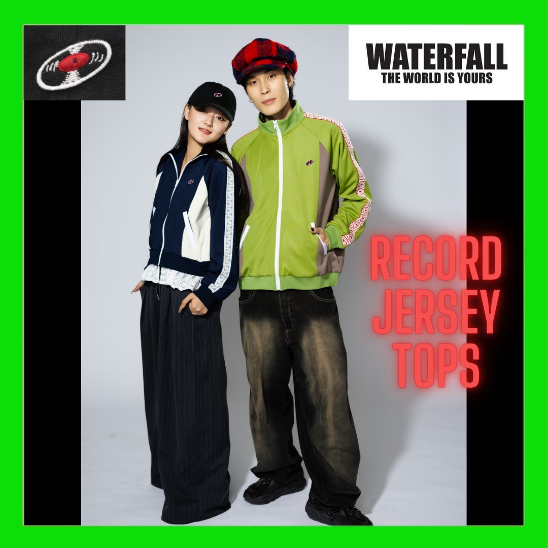 WATERFALL1989's tweet photo. 【2024AW"FUTURE DANCE GENERATION"🔥】
This jersey is packed with attention to detail🎵
https://t.co/KK7NC7aLl3
・FLOWER EMBROIDERY LACE JERSEY TOPS(Lady's)
・ACID TAPE JERSEY TOPS(Men's)
Model : Korin, Kounosuke
#shopby #レコード #ジャージ #DJ #ダンス #渋谷 #代官山 #表参道 https://t.co/ktvw1rQc8s