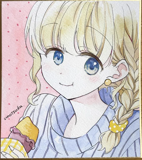 #透明水彩 