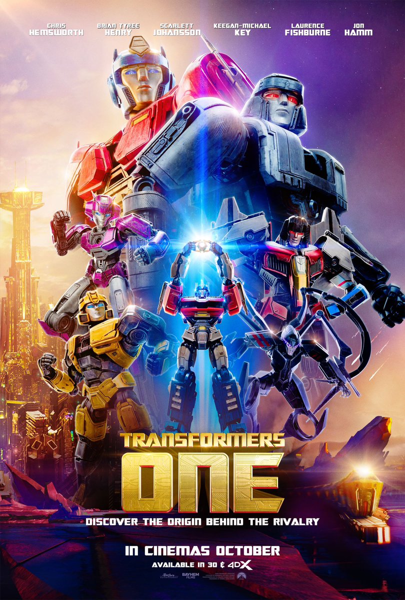 TFHypeGuy's tweet photo. Transformers One SEQUEL POSSIBILITY?

In a recent interview with Hasbro Entertainment President, Oliver Dumont, he mentions that they have been exploring FUTURE TRANSFORMERS PROJECTS with TF One director, Josh Cooley.

This doesn't mean a sequel is guaranteed, but it does inspire hope for the chances of a TF One Sequel.

Will we see a Transformers Two? Let's hope so.....