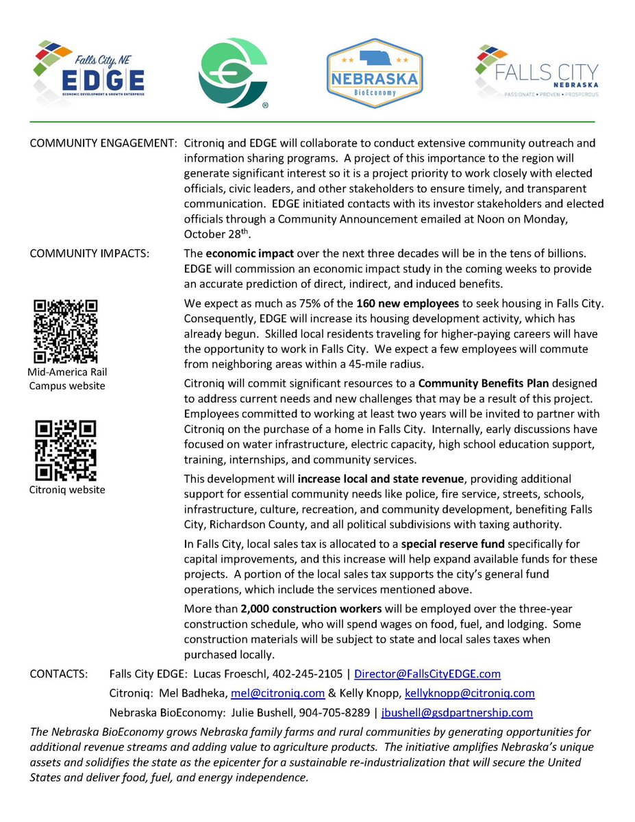 FallsCityEDGE's tweet photo. Citroniq Fact Sheet https://t.co/YJ0daJXDiF