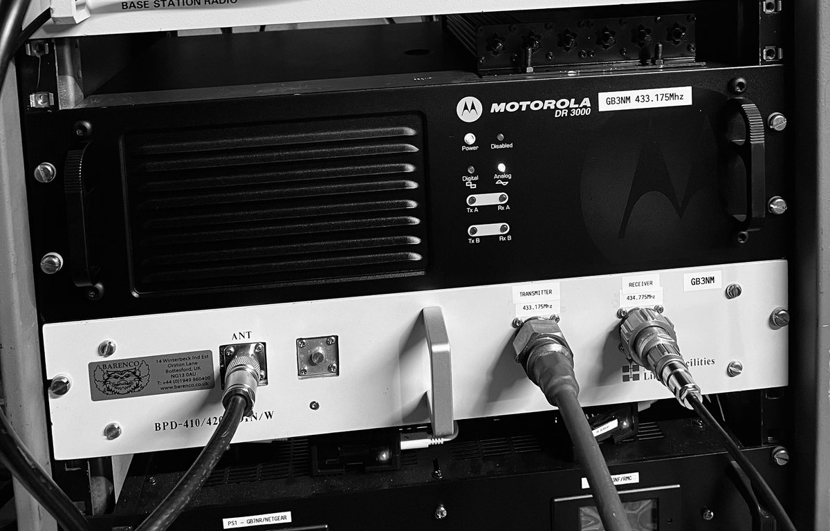 GeoTec_Midlands's tweet photo. Radio comms repeater system install! UHF Duplexer with highQ AFL filters 1.6Mhz split. MotoTRBO conventional setup supplying Nottinghamshire! #motorola #mototrbo #radiocomms #nottingham https://t.co/4cPjqP1TGf