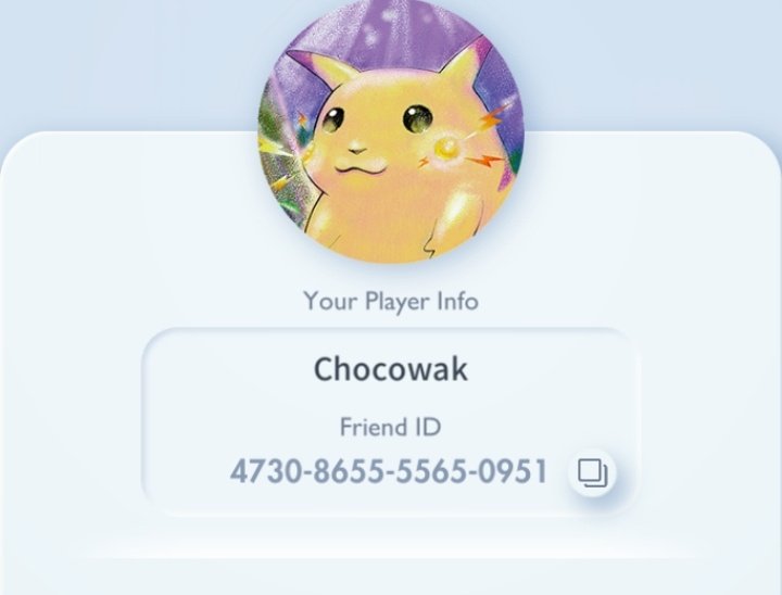 Here's my friend code for pokemon tcg if anyone wants to add. #PokemonTCG #pokemonpocket