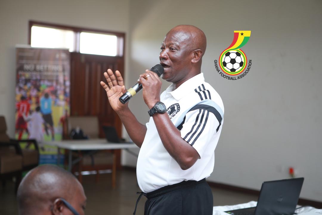 Kickgh's tweet photo. "VAR Implementation will enhance officiating integrity in the Ghana Premier League" - GFA referees manager Alex Kotey

 READ: https://t.co/iY6GilOVCd https://t.co/Aetv9BVNro