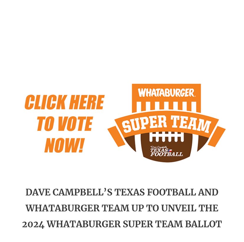 Sidney Holland Jr (@sidneyhollandj1) on Twitter photo 🚨Spread the news and go vote for me!!!🚨 <a href="/DannyServance/">Danny Servance</a> <a href="/Ellison_QB_Club/">Ellison Quarterback Club (Football Booster)</a> <a href="/RecruitEllison/">ELLISON RECRUITING</a> <a href="/Centex_Recruits/">CentralTXProspects</a> <a href="/KilleenISD_/">KISD Sports</a> <a href="/KNCT_SPORTS/">I14Sports/knctsports</a>
texasfootball.com/whataburger-su… 🚨Spread the news and go vote for me!!!🚨 <a href="/DannyServance/">Danny Servance</a> <a href="/Ellison_QB_Club/">Ellison Quarterback Club (Football Booster)</a> <a href="/RecruitEllison/">ELLISON RECRUITING</a> <a href="/Centex_Recruits/">CentralTXProspects</a> <a href="/KilleenISD_/">KISD Sports</a> <a href="/KNCT_SPORTS/">I14Sports/knctsports</a>
texasfootball.com/whataburger-su…