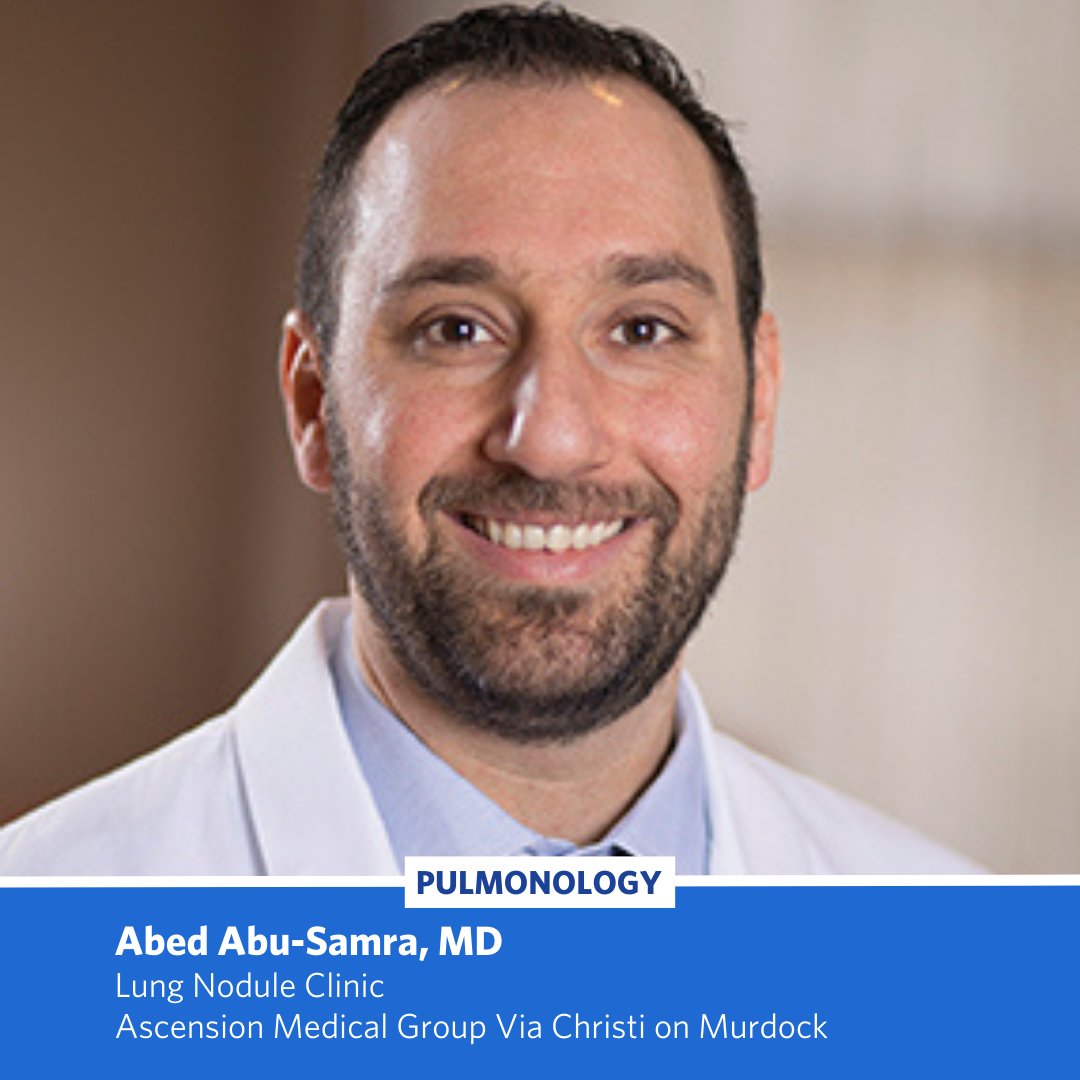 Lung cancer is a leading cause of cancer deaths, but early screening can help. Dr. Abed Abu-Samra and the Via Christi Lung Nodule Clinic offer screenings and personalized care for those at risk. Take control of your lung health today!

📞 (316) 268-LUNG (5864)
#AnyoneWithLungs