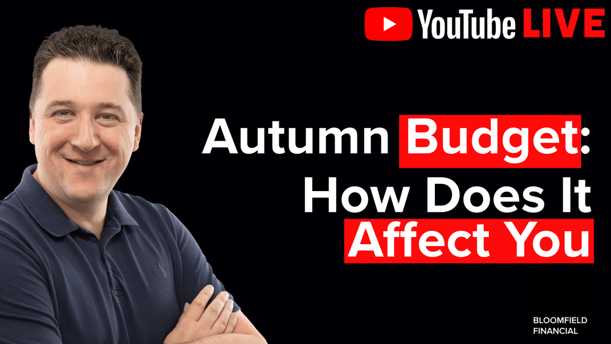 BloomFin's tweet photo. The recording of the YouTube Live that John did on Friday around the Budget is available as a recording now at https://t.co/AmFc0VPg4I https://t.co/Fbz35Ge5mX