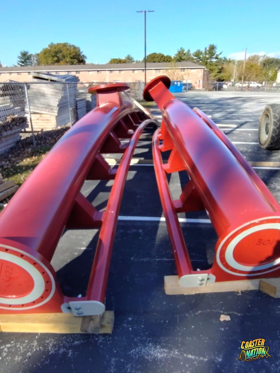 Coaster_Nation's tweet photo. Track has arrived for Siren’s Curse — Cedar Point’s new roller coaster! We stopped by for an up-close look!
➡️ NEW COASTER: https://t.co/zXkflzi5DL
#cedarpoint #sirenscurse #coasternation https://t.co/RFxxAYr7yj