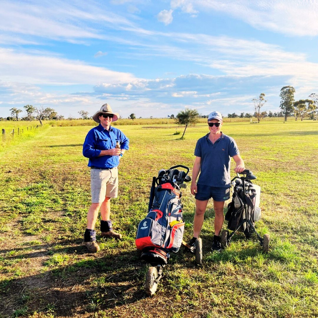 mcgregorgourlay's tweet photo. It takes a lot of balls to play at Bellata Golf Club! This year's Golf Day saw 71 golfers and 105 attendees. Thanks to everyone who made it a hit! 🏌️ #mcgregorgourlay #bellata #golf https://t.co/bCdDd0KesI