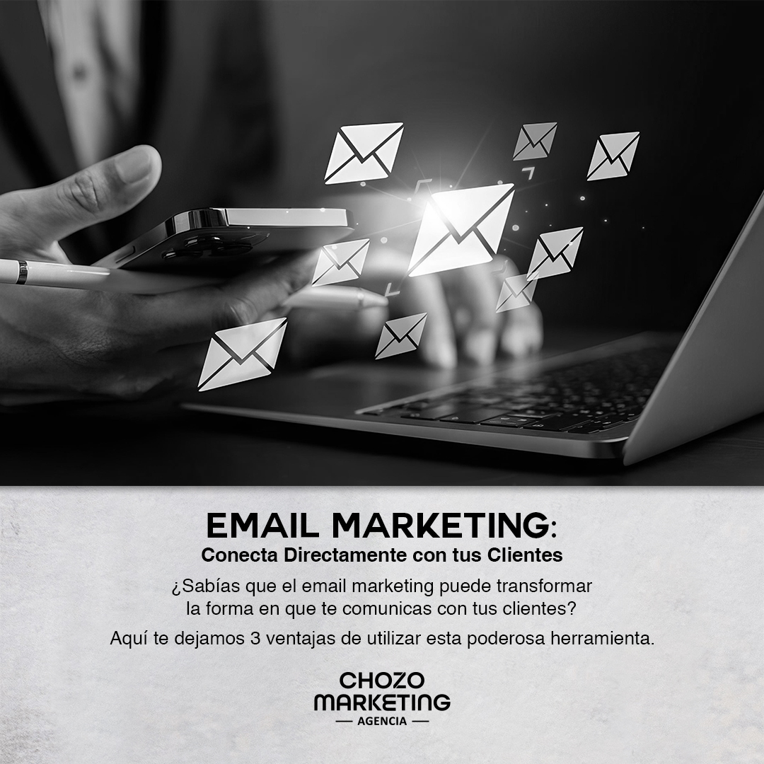 ChozoMarketing's tweet photo. El email marketing sigue siendo una herramienta esencial para tu negocio ✉️

🧵En este hilo te presentamos 3 ventajas del email marketing que te permitirán conectar directamente con tus clientes y fortalecer la relación con ellos:

#TeamChozo #Marketing #EmailMarketing https://t.co/CXUoCK1tCR