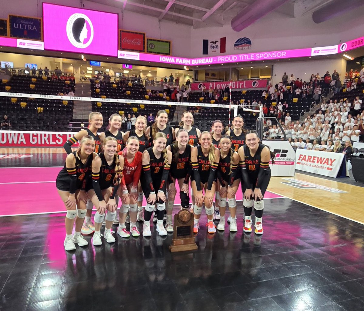 Wildcats fall in state quarterfinals to SC Heelan, 3-0. Congrats ladies on your historic season. We are so proud of you!