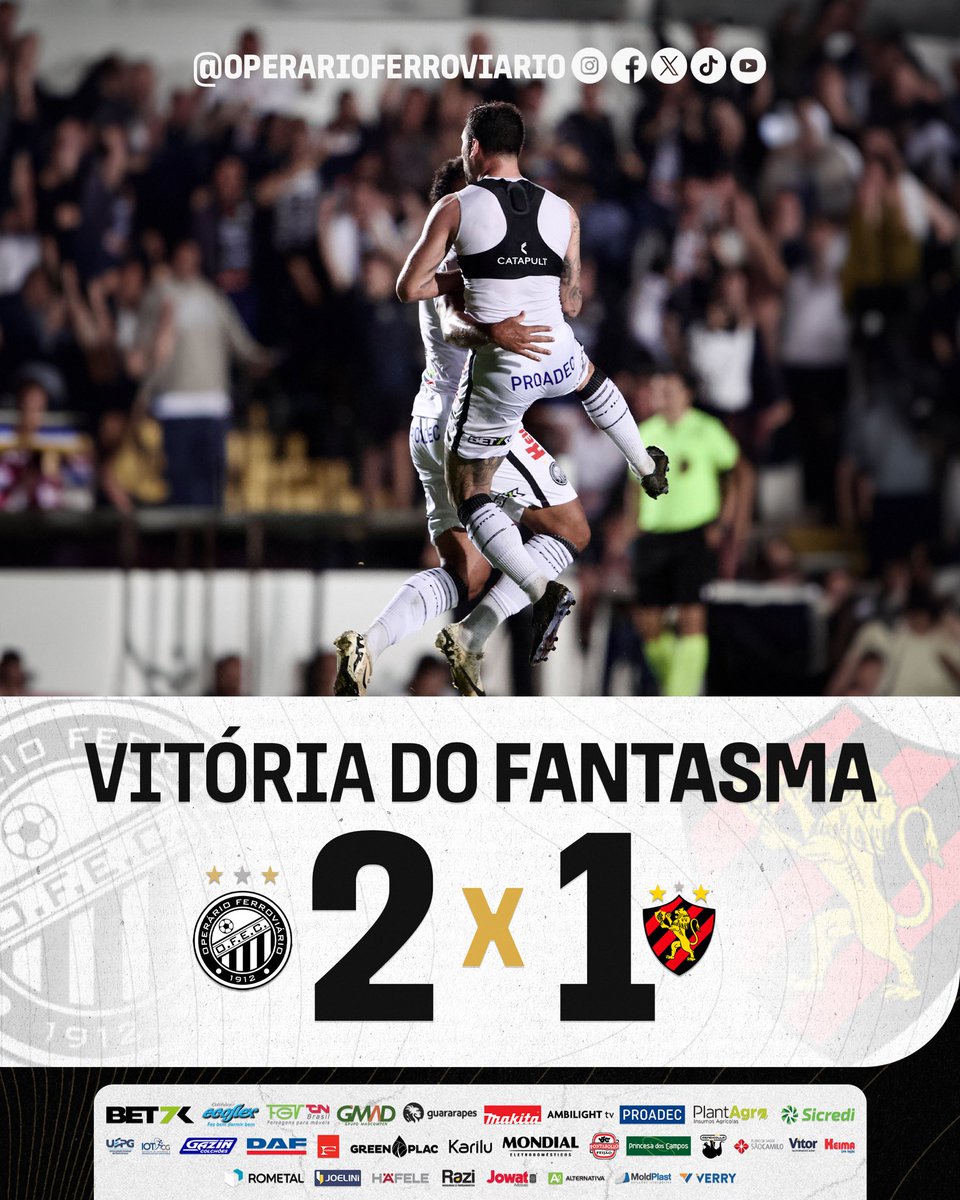 OFECoficial's tweet photo. VITÓRIA DO FANTAAAAASMA 👻👻👻

#MaiorDoInterior

✍️ @enzobinotto • OFEC https://t.co/aaC19DivsF